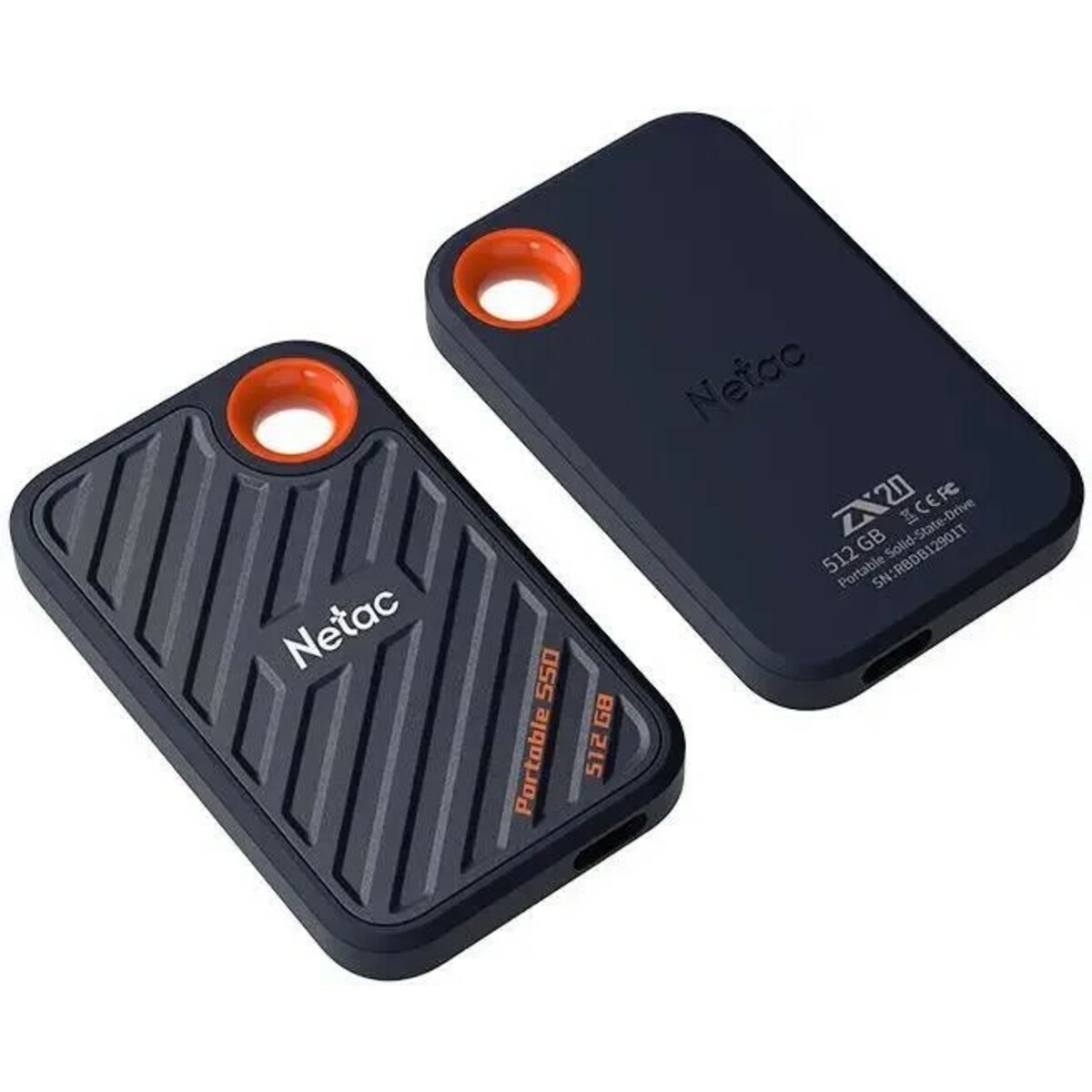 Накопитель SSD Netac USB-C 512Gb NT01ZX20-512G-32BL (Цвет: Blue)