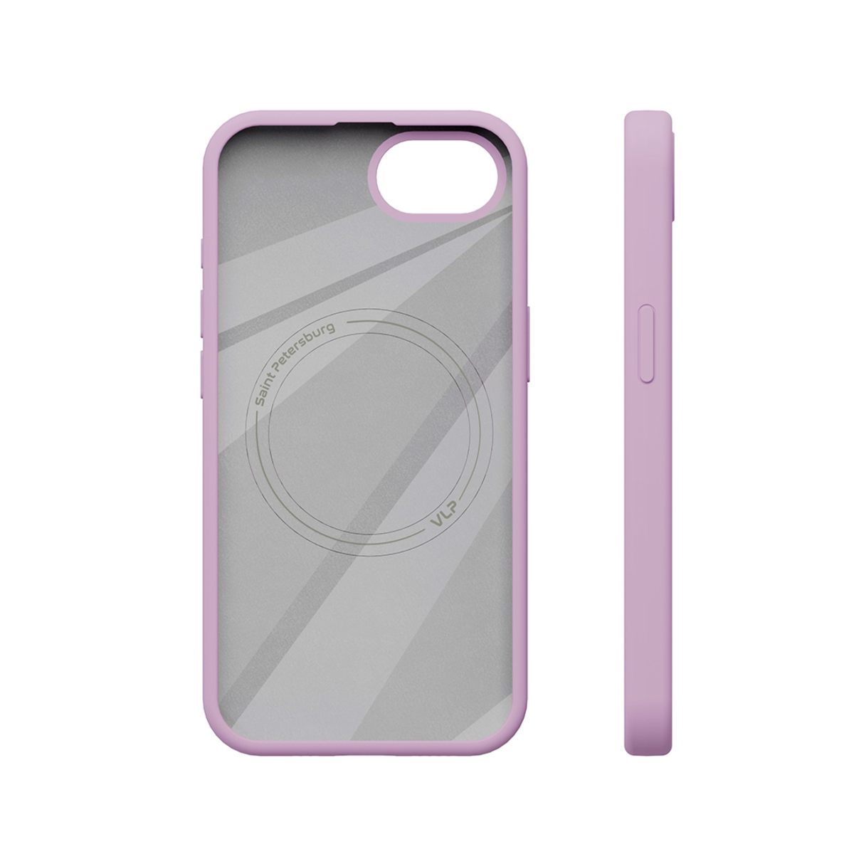 Чехол-накладка VLP Aster Case with MagSafe для смартфона Apple iPhone 16e (Цвет: Lavadic)