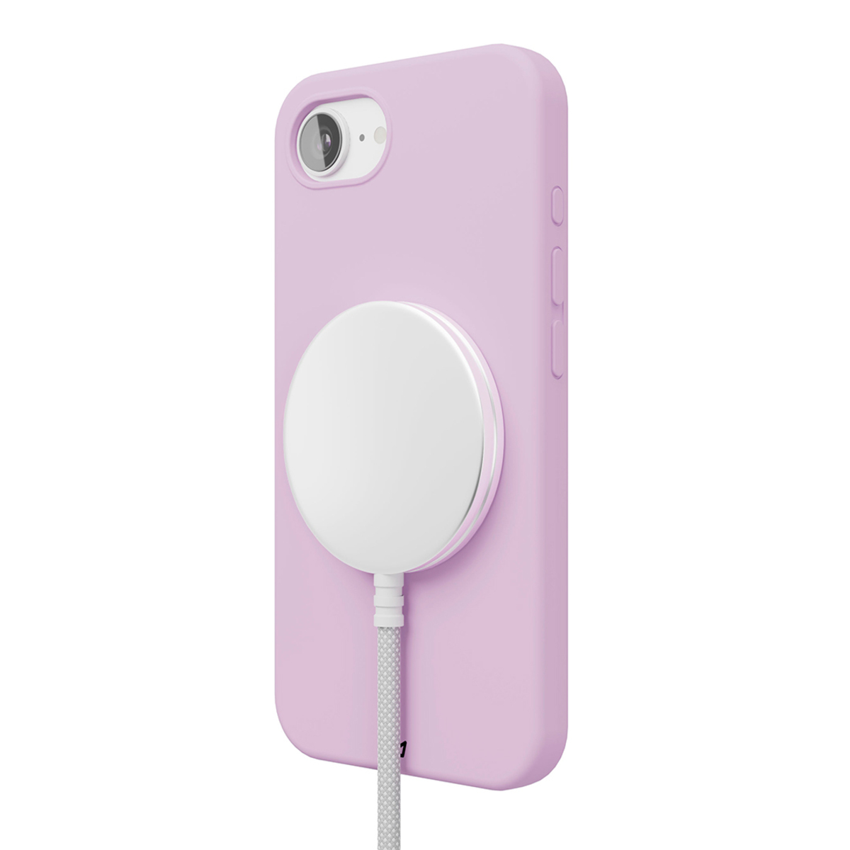 Чехол-накладка VLP Aster Case with MagSafe для смартфона Apple iPhone 16e (Цвет: Lavadic)