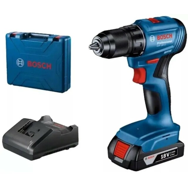 Дрель-шуруповерт Bosch GSB 185-LI (Цвет: Blue)