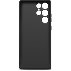 Чехол-накладка Borasco Silicone Case для смартфона Samsung Galaxy S22 Ultra, черный