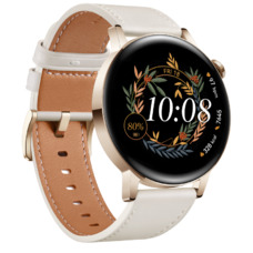 Умные часы Huawei Watch GT 3 42mm Elegant (Цвет: White/Gold)