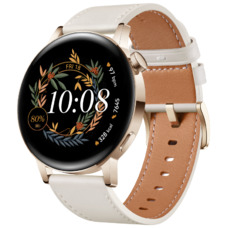 Умные часы Huawei Watch GT 3 42mm Elegant (Цвет: White/Gold)
