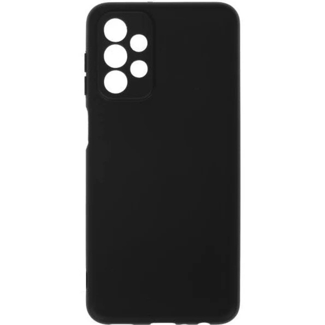 Чехол-накладка Borasco Silicone Сase для смартфона Samsung Galaxy A23, черный