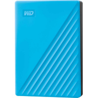 Жесткий диск WD USB 3.0 4Tb WDBPKJ0040BBL-WESN My Passport (Цвет: Blue)