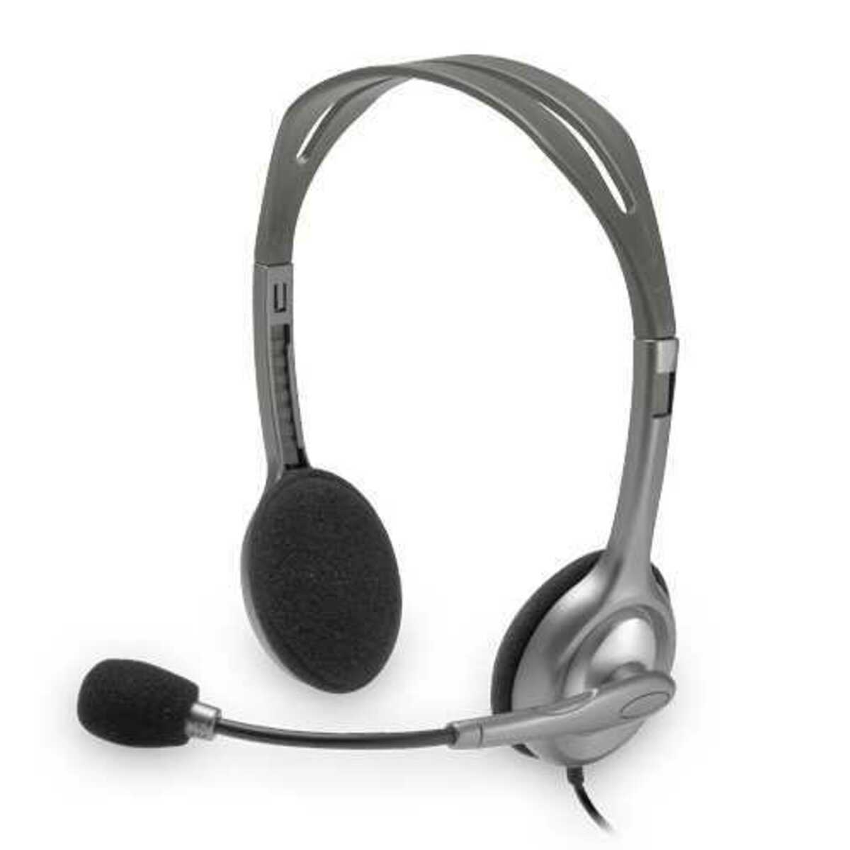 Компьютерная гарнитура Logitech Stereo H110 (Цвет: Silver)