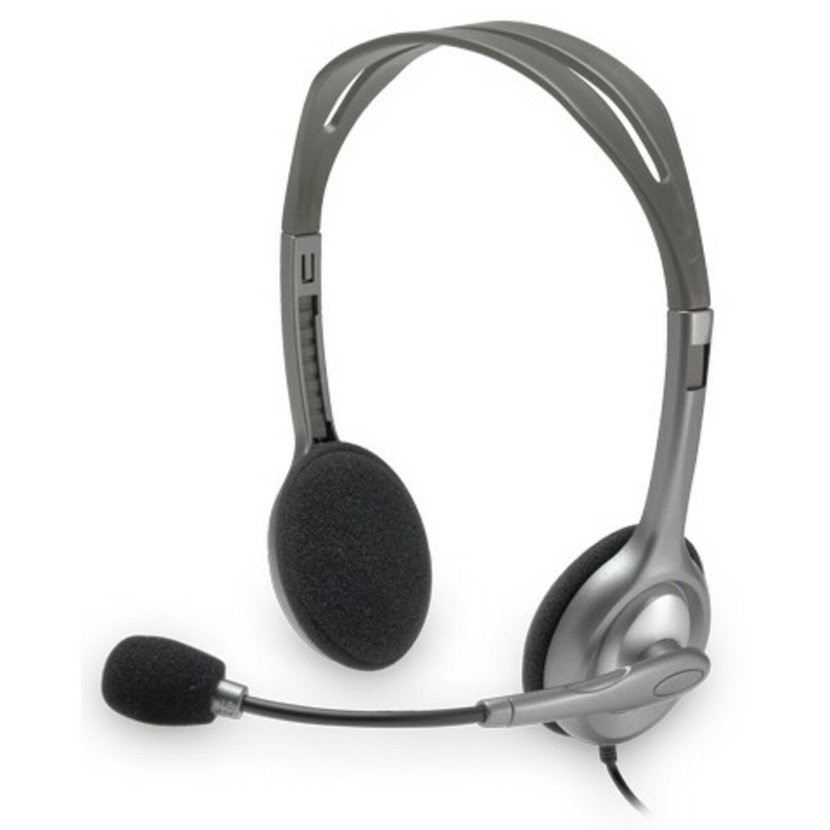 Компьютерная гарнитура Logitech Stereo H110 (Цвет: Silver)