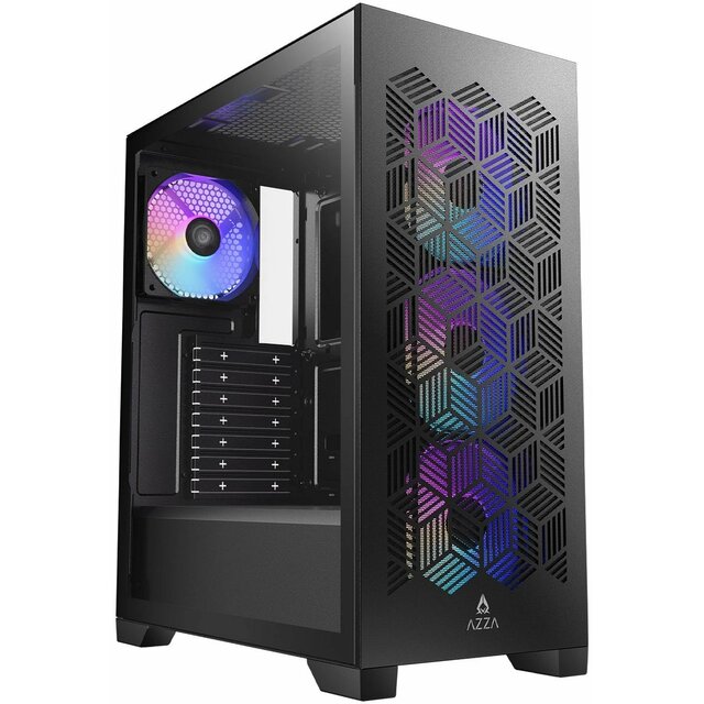 Корпус Azza AEROHEX, черный 