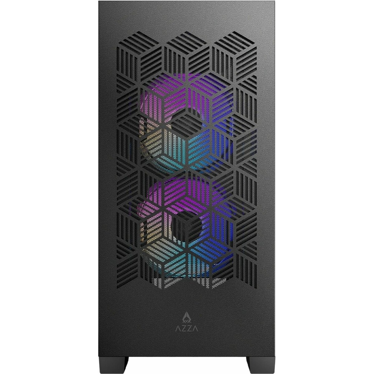 Корпус Azza AEROHEX-M, черный 