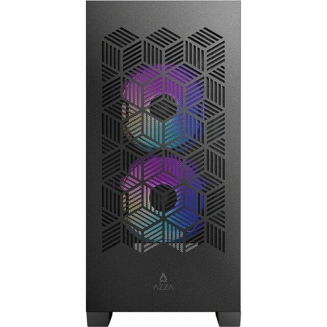 Корпус Azza AEROHEX-M, черный 