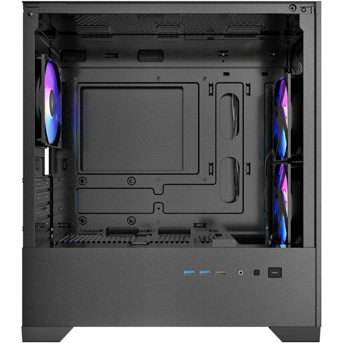 Корпус Azza AEROHEX-M, черный 