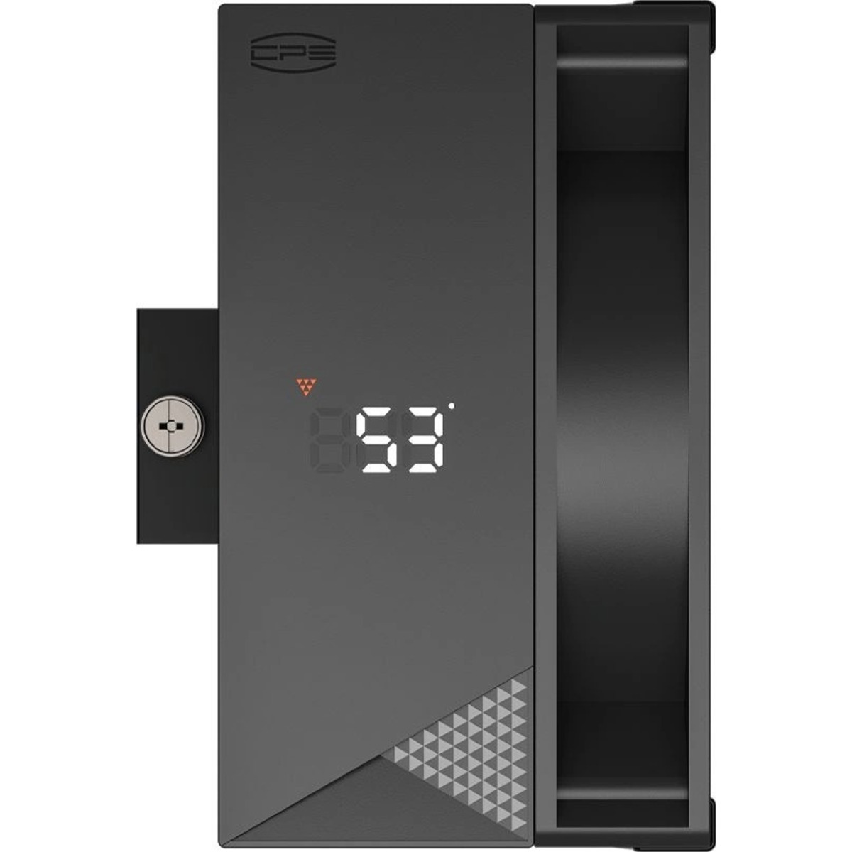 Устройство охлаждения(кулер) PcCooler RT500 Digital BK ARGB Soc-AM5/AM4/1151/1200/1700 4-pin 32dB Al+Cu LCD 240W Ret (RT500-BKAWYL-GL)