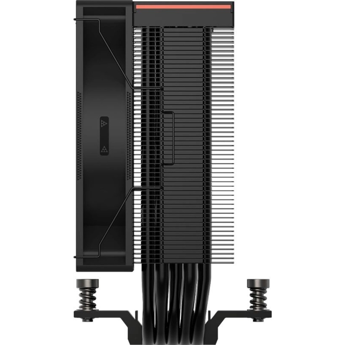 Устройство охлаждения(кулер) PcCooler RT500 Digital BK ARGB Soc-AM5/AM4/1151/1200/1700 4-pin 32dB Al+Cu LCD 240W Ret (RT500-BKAWYL-GL)
