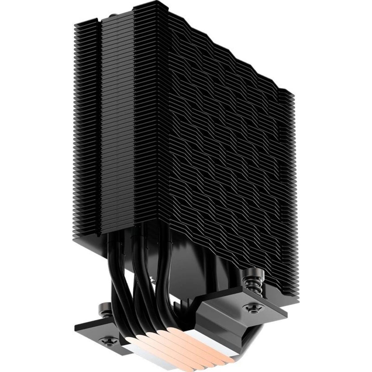 Устройство охлаждения(кулер) PcCooler RT500 Digital BK ARGB Soc-AM5/AM4/1151/1200/1700 4-pin 32dB Al+Cu LCD 240W Ret (RT500-BKAWYL-GL)