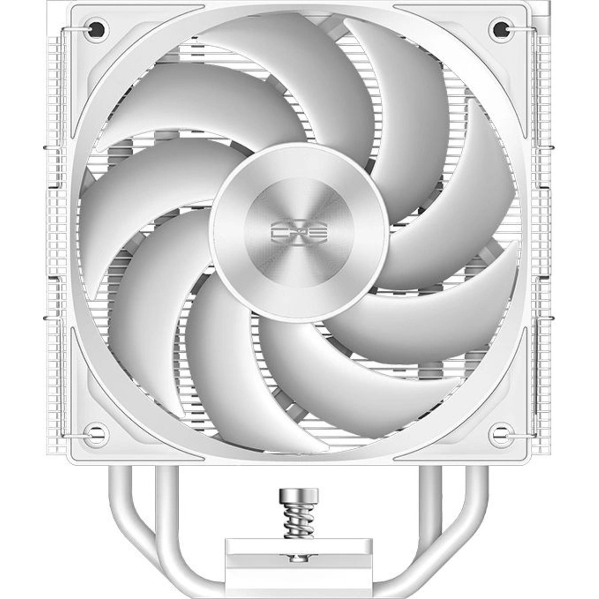 Устройство охлаждения(кулер) PcCooler RZ500 WH Soc-AM5/AM4/1151/1200/1700 белый 4-pin 32dB Al+Cu 250W Ret (RZ500-WHNWNX-GL)