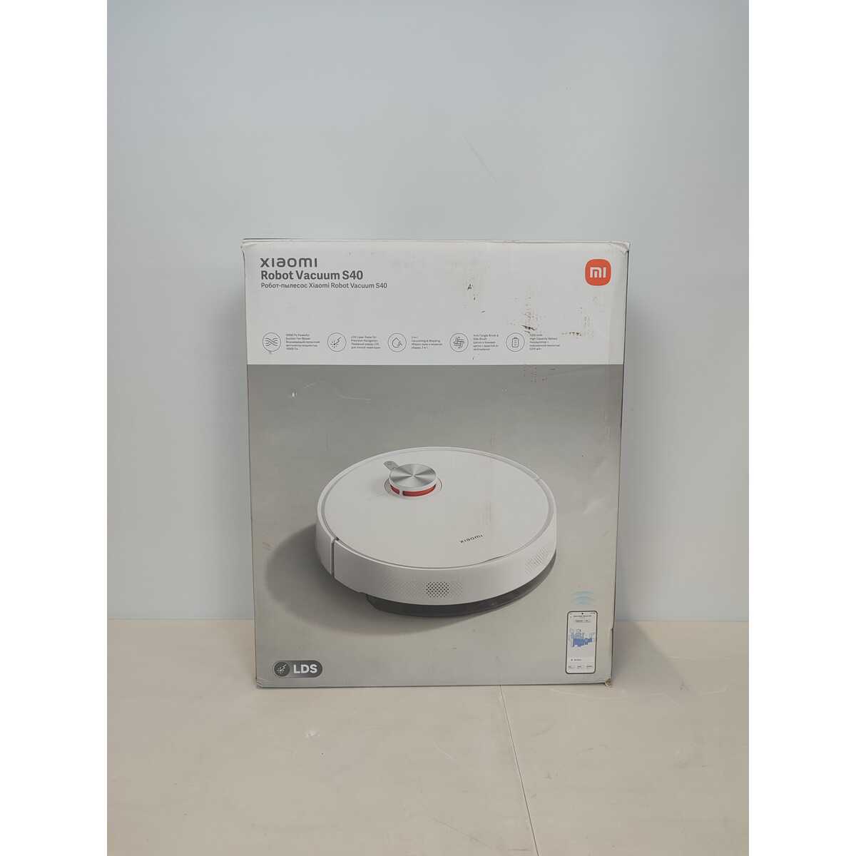 Робот-пылесос Xiaomi Robot Vacuum S40, белый