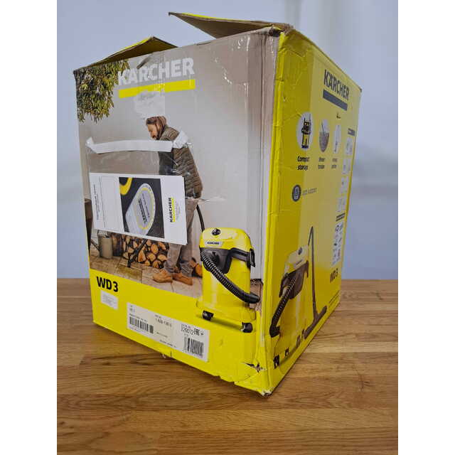 Строительный пылесос Karcher WD 3 V-17 / 4 / 20 (Цвет: Yellow) Строительный пылесос Karcher WD 3 V-17 / 4 / 20 (Цвет: Yellow)