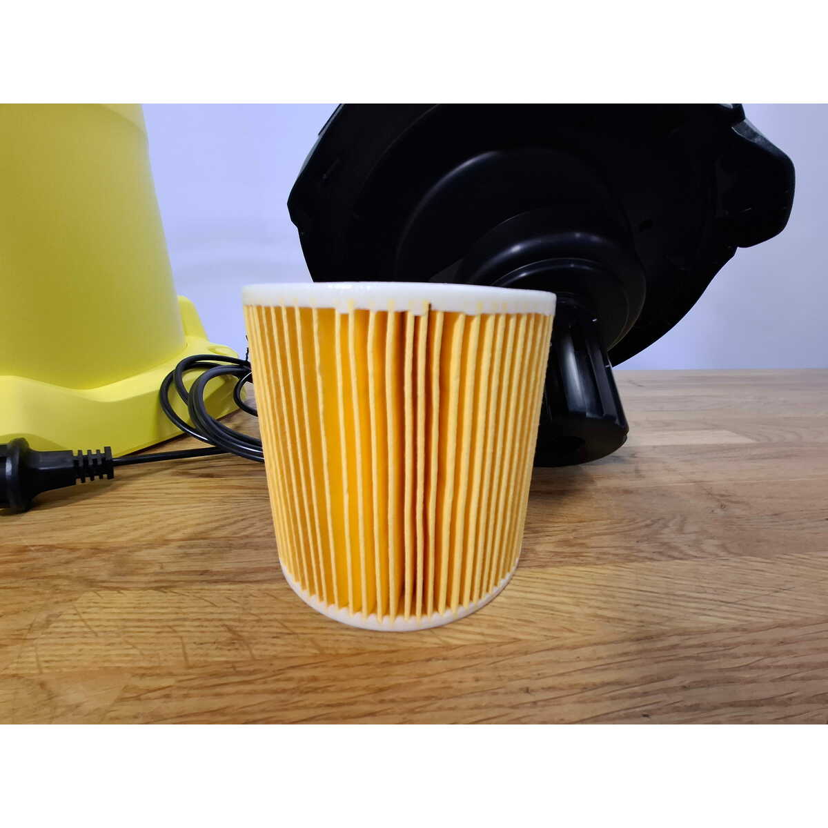 Строительный пылесос Karcher WD 3 V-17 / 4 / 20 (Цвет: Yellow)