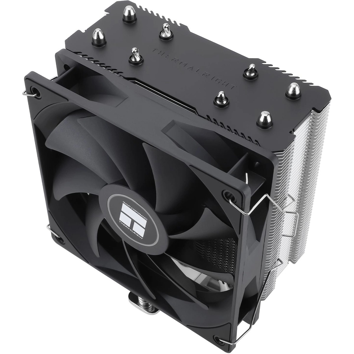 Устройство охлаждения(кулер) Thermalright Assassin X 120 v2 Soc-AM5 / AM4 / 1151 / 1200 / 1700 черный 4-pin 25.6dB Al+Cu 700gr Ret