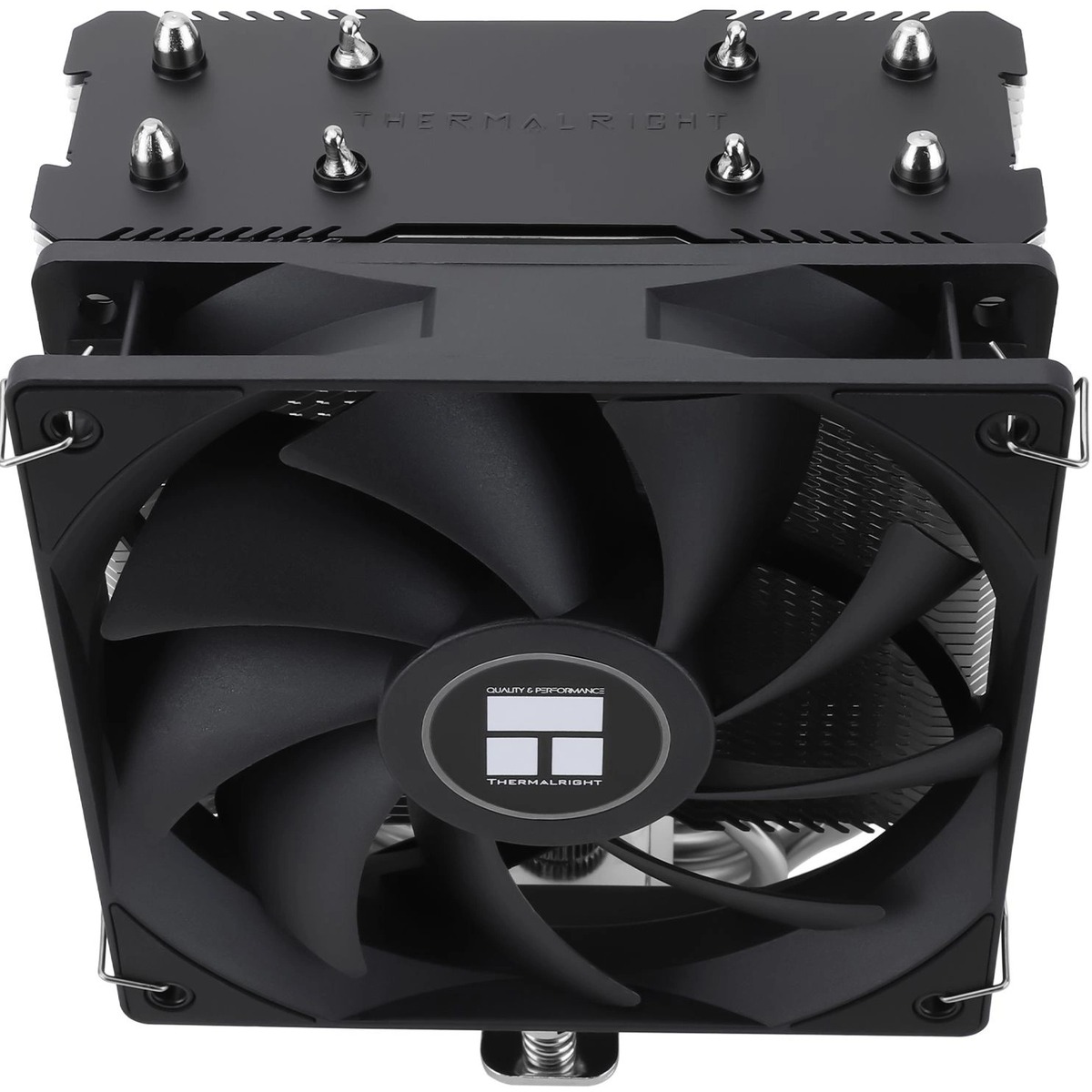 Устройство охлаждения(кулер) Thermalright Assassin X 120 v2 Soc-AM5 / AM4 / 1151 / 1200 / 1700 черный 4-pin 25.6dB Al+Cu 700gr Ret