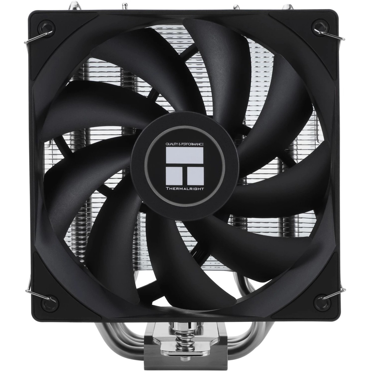 Устройство охлаждения(кулер) Thermalright Assassin X 120 v2 Soc-AM5 / AM4 / 1151 / 1200 / 1700 черный 4-pin 25.6dB Al+Cu 700gr Ret