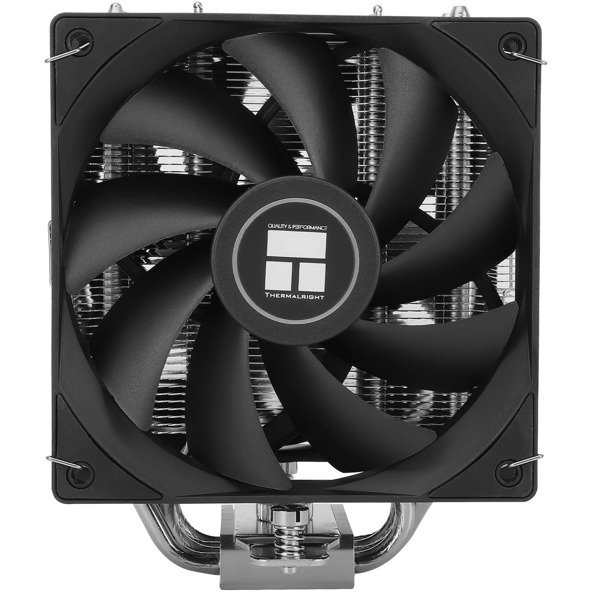 Устройство охлаждения(кулер) Thermalright Assassin X 120 Plus v2 Soc-AM5/AM4/1151/1200/1700 черный 4-pin 25.6dB Al+Cu 545gr Ret