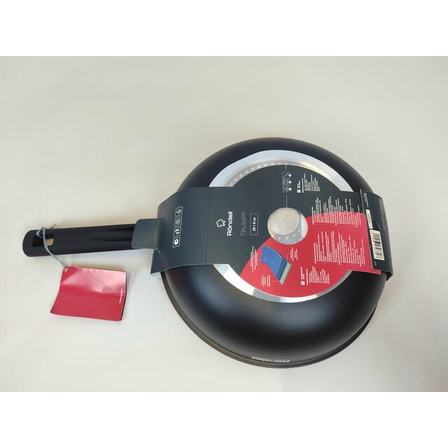 Сковорода ВОК (WOK) Rondell Trumpf RDA-1405, черный