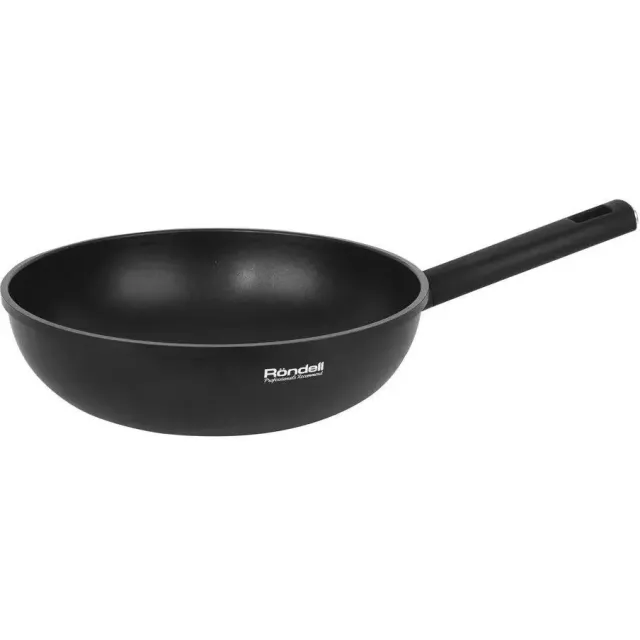 Сковорода ВОК (WOK) Rondell Trumpf RDA-1405, черный