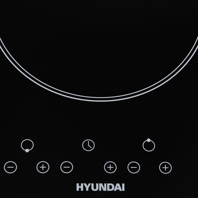 Варочная панель Hyundai HHE 3250 BG, черный