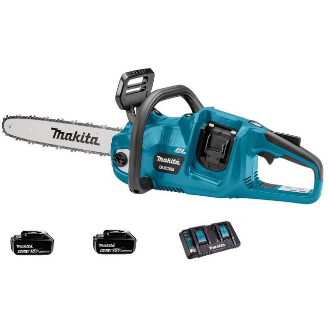 Электрическая цепная пила Makita DUC355PT2 (Цвет: Blue) Электрическая цепная пила Makita DUC355PT2 (Цвет: Blue)