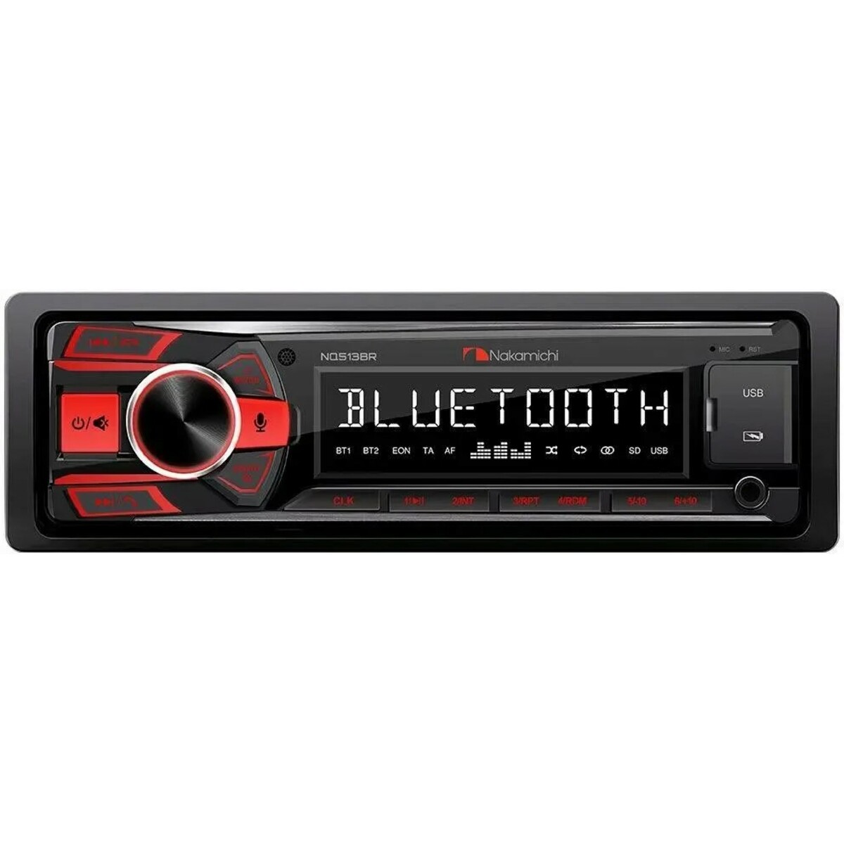 Автомагнитола Nakamichi NQ513BR, черный