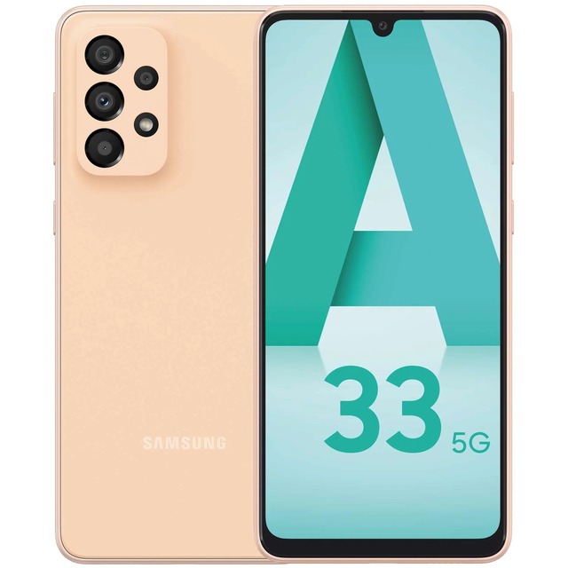 Смартфон Samsung Galaxy A33 5G 8 / 128Gb (Цвет: Awesome Peach)