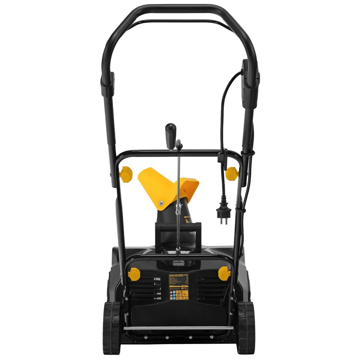 Снегоуборщик электрический Denzel ESB-460-M (Цвет: Yellow / Black)
