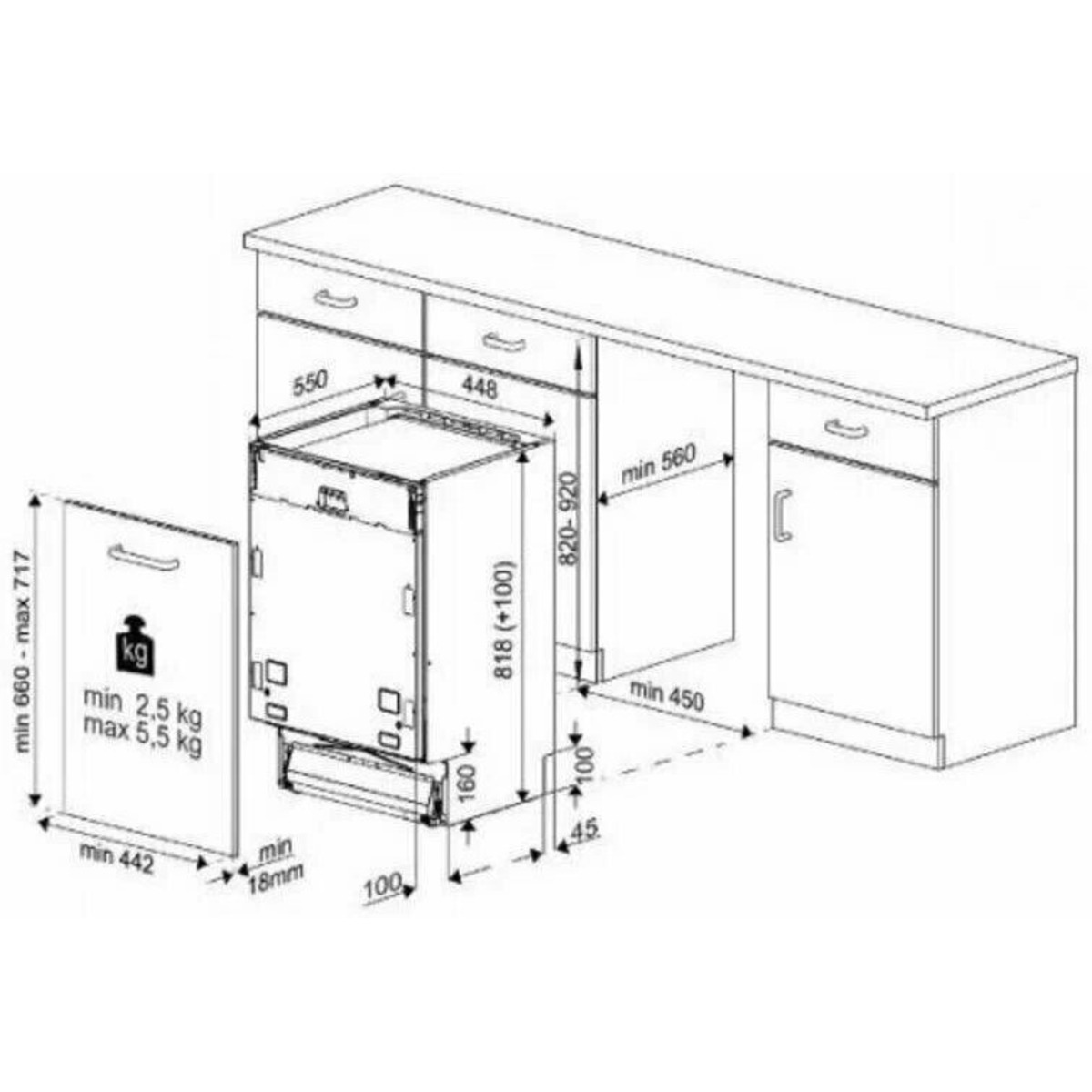 Посудомоечная машина Indesit DIS 1C69 (Цвет: Silver)