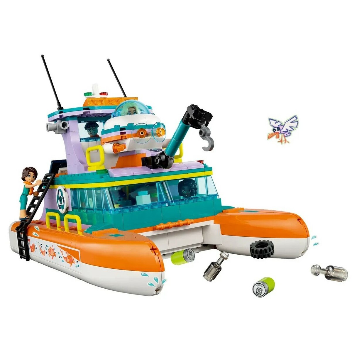 Конструктор LEGO Friends Морская спасательная шлюпка 41734