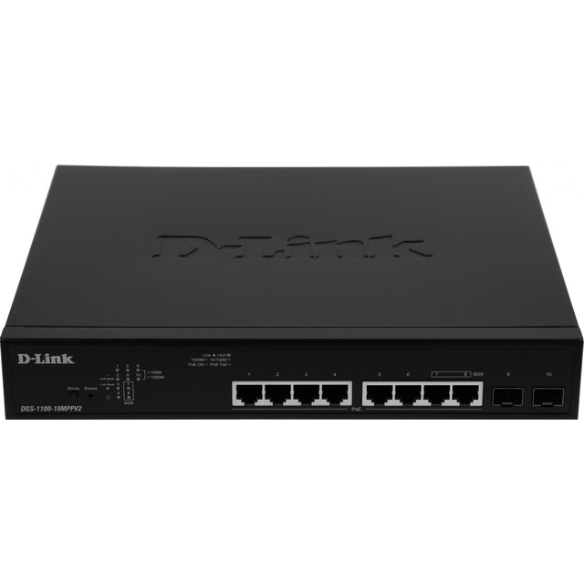 Коммутатор D-Link DGS-1100-10MPPV2/A