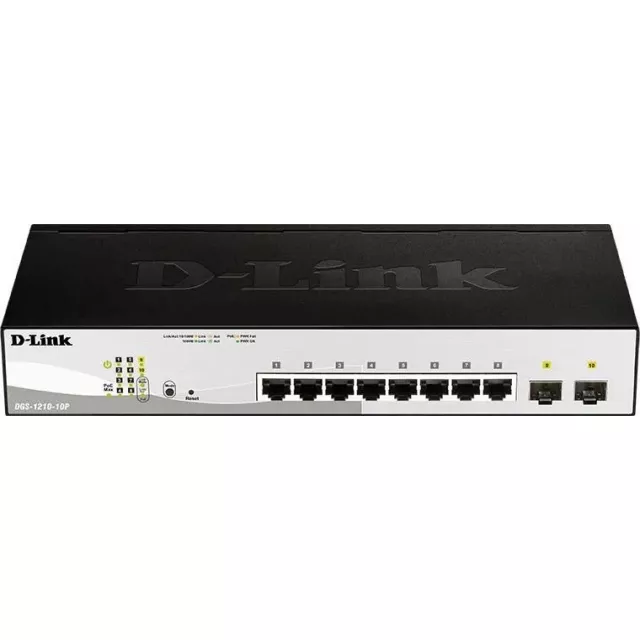 Коммутатор D-Link DGS-1210-10P/F3A