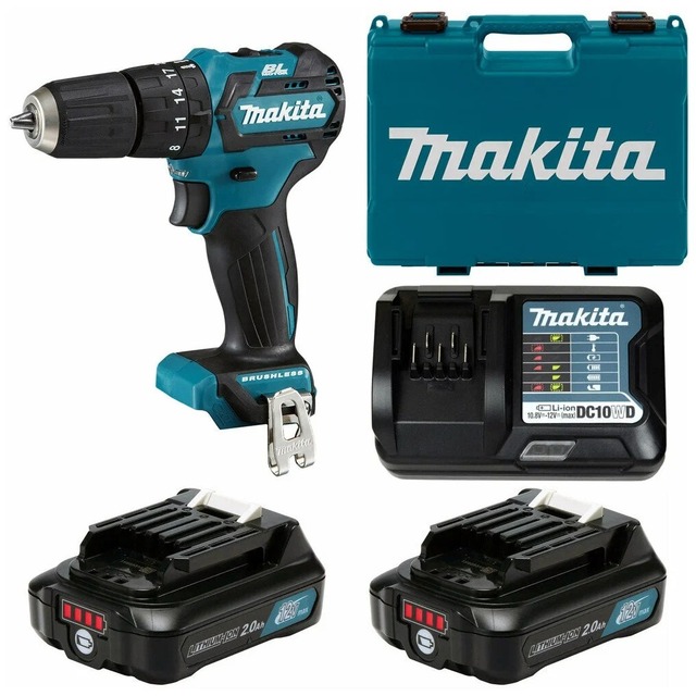 Дрель-шуруповерт Makita HP332DWAE (Цвет: Blue)