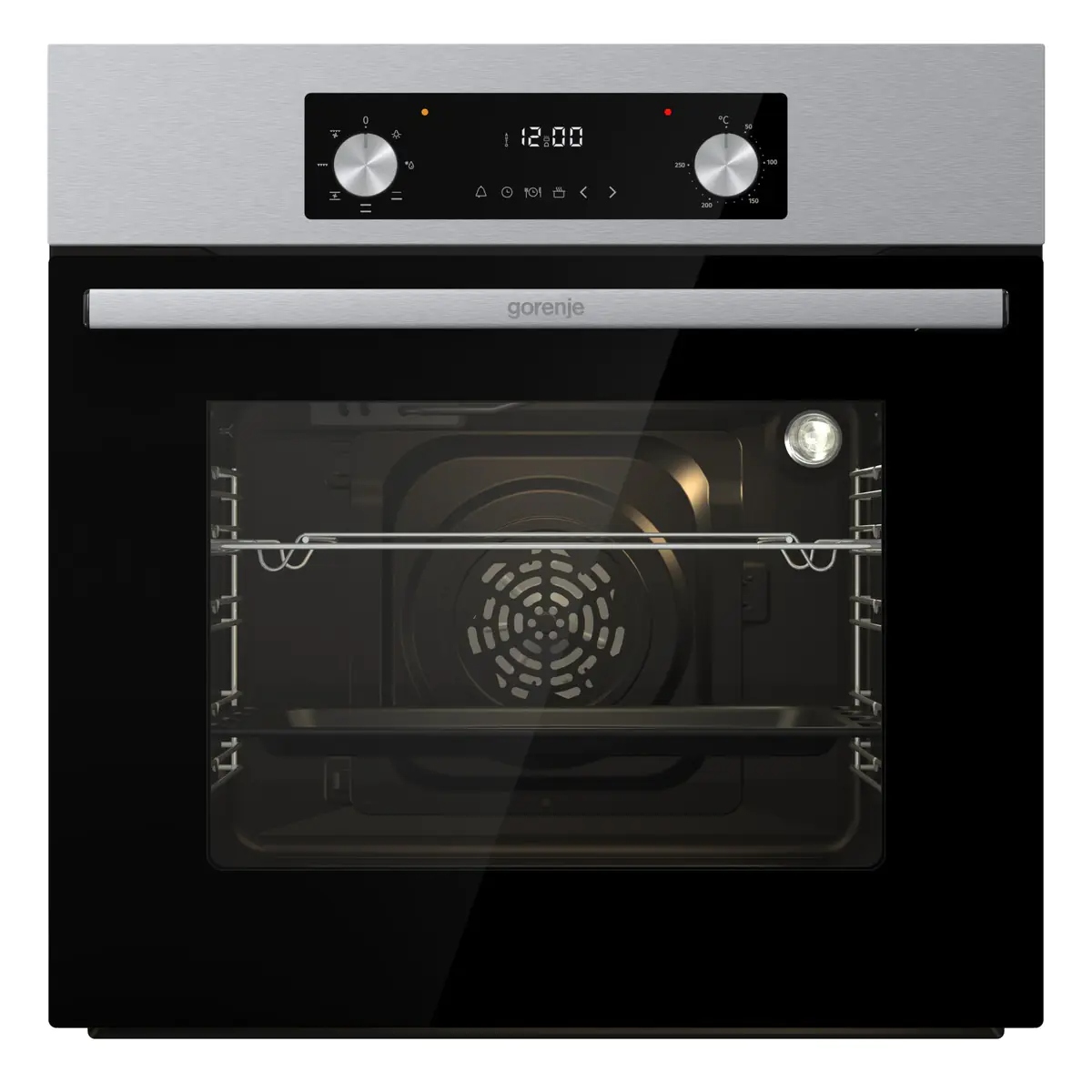 Духовой шкаф Gorenje BO6635E01X, черный