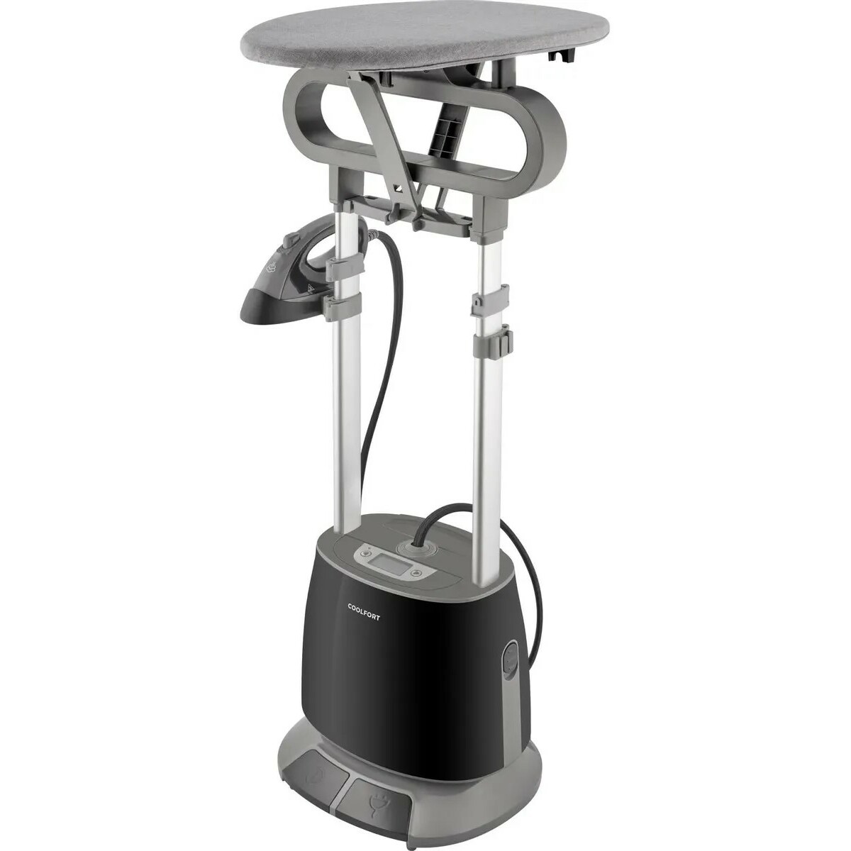 Отпариватель напольный Coolfort CF-3445 (Цвет: Black/Gray)
