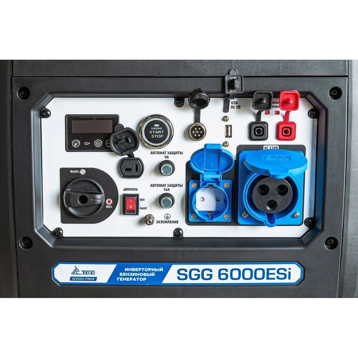 Генератор ТСС SGG 6000ESi (Цвет: Blue)