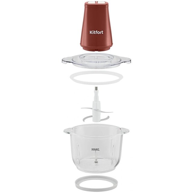 Измельчитель электрический Kitfort КТ-3534 (Цвет: Red)