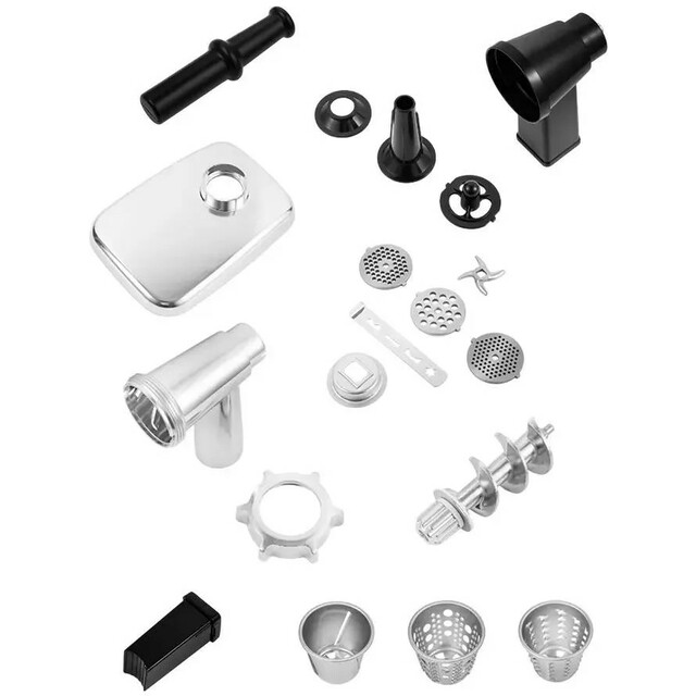 Мясорубка Kitfort КТ-2104 (Цвет: Silver / Black)