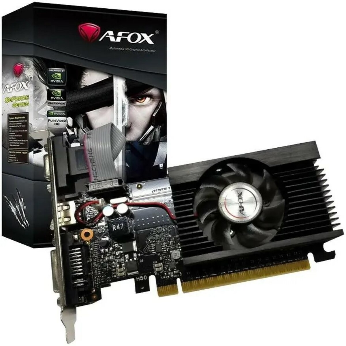 Видеокарта Afox GeForce GT 710 1Gb (AF710-1024D3L5)