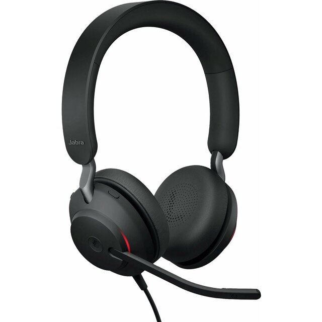 Компьютерная гарнитура Jabra Evolve2 40 SE USB-C / A, черный 