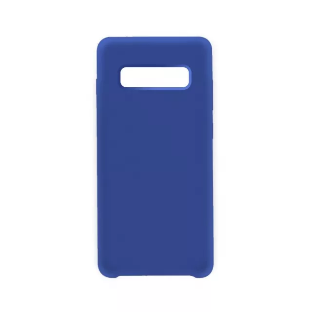Чехол-накладка Devia Nature Series Silicon Case для смартфона Samsung Galaxy S10+ (Цвет: Blue)
