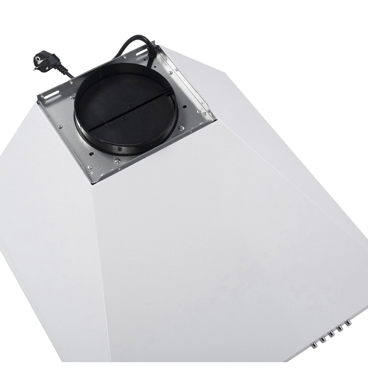 Вытяжка каминная Oasis KB-50W, белый 