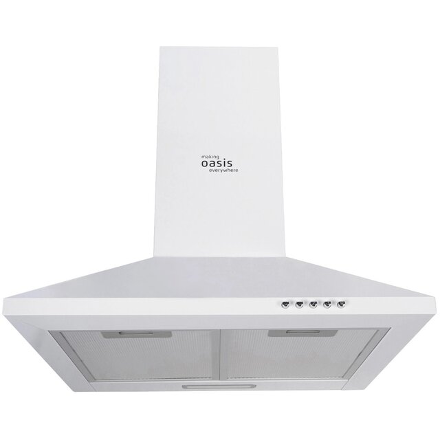 Вытяжка каминная Oasis KB-50W, белый 