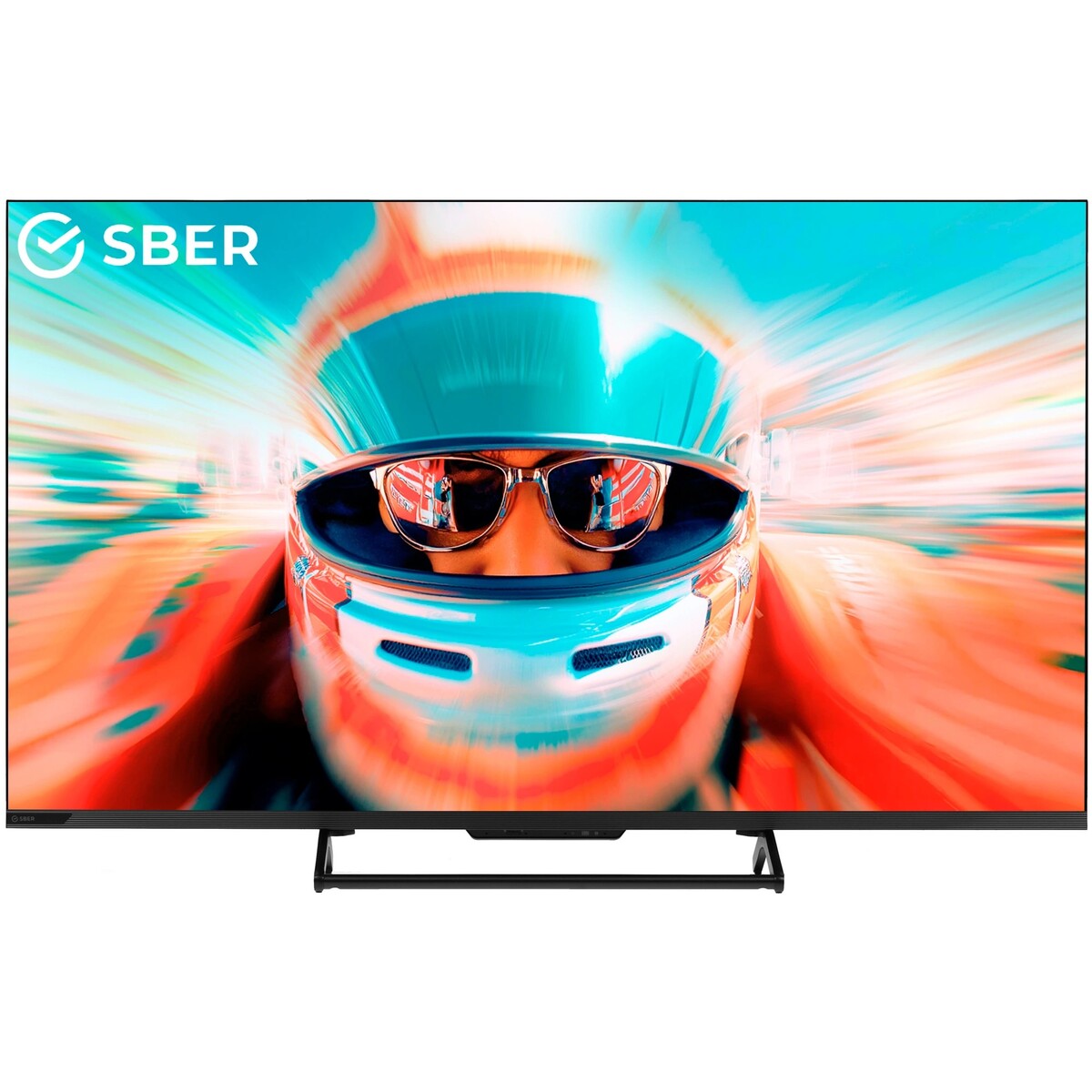 Телевизор Sber 43" SDF-43UQ7000MBA, черный