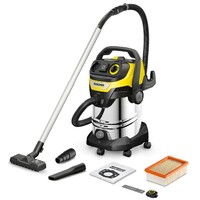 Строительный пылесос Karcher WD 7 Control P S 30/6/35/T (Цвет: Yellow/Silver)